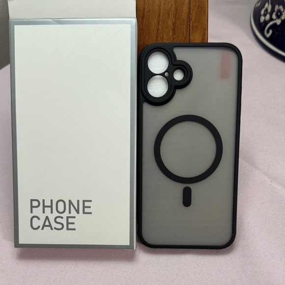 Other - iPhone 16 Plus MagSafe Phone Case Black and Gray